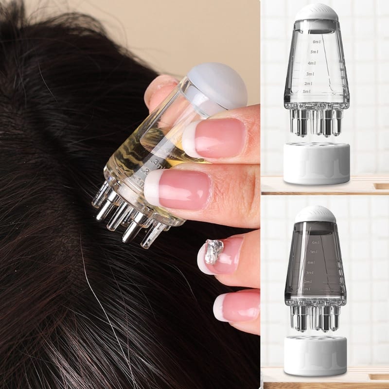 Hair Oil Applicator - Precision Scalp Massager